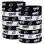 OEM Customized LOGO Fans Black and White Two Colors a Set of Waterproof Smooth Durable Silicone Bracelet