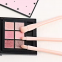 4 in 1 Cheap Pocket Makeup Brushes Piece Travel Multi Use Mini 4pcs Cosmetics Tool Synthetic Soft Hair All in One Makeup Brush