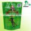 Stand up plastic packing bags with zipper top for sea food
