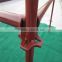 Galvanized and Painted Steel Scaffolding, Steel Four Way Ring System Scaffolding for construction
