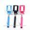 wholesale mini wired monopod selfie stick with remorte