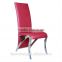 High back chair stainless steel wedding party meeting