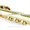 AT85-G electrophoresis gold lacquer integrated soprano saxophone from china supplier