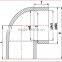 Competitive Price Pvc Pipe Elbow 90 For Industry