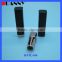 Square Black Clear Bottom Cosmetic Packaging Plastic Lip Stick Tube For Custom Logo