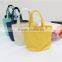 recyclable canvas lunch bag with beautiful color