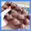 HOGIFT Thick silicone cake mold,12 holes flowers shape pudding jelly mold,handmade soap mold