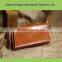 Fashion leisure ladies genuine leather shoulder bag with long straps