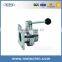 OEM Precision Pneumatic Normally Closed Stainless Steel Butterfly Valve Gearbox