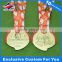 Souvenir Buddhism Medal Chinese Factor Medal with Ribbon Printing