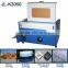 hot sale 3050 350 co2 laser engraving cutting machine co2 laser cutter for cut wedding invitation card