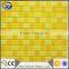 yellow white glass mosaic