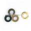 Wholesale nickel free small brass round metal eyelet metal shoe eyelet black