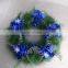 promotional PVC artificial christmas ball wreath/garland for X-mas