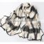 Fashion silk Chiffon Lace print Woman Scarf