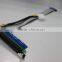 PCI-E Riser Card 1X to 16X Extender Ribbon Cable with Molex Connector,Graphics extension line