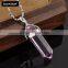 New 2016 Products Women Pink Glass Terrarium Necklace