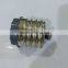 E40 to E27 convertor Lamp holder nickel-plated copper body