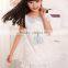 Hot sell good quality little kids fancy dress lovely summer dress girls lace frock designs