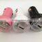 dual usb car charger with 12V socket custom usb car charger for iphone 5/5s