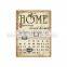 Promotional Price Craft Art Calendar Shabby Chic Plaques Souvenir Plaque