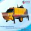 Diesel engine hydraulic trailer concrete pump with 60m3/h capacity