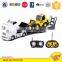 1:20 6 channel RC forklift truck with barrier mini car for child