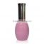 cute pink colored new design empty uv gel nail polish bottle, nail polish bottle with cap, nail polish oil glass bottle