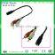 3.5mm Stereo DC Plug to 2X RCA Cable Factory Price