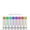 mini perfume spray glass test tube with pump and cap