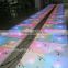 Professional wedding 720pcs x 10mm rgb color portable led dance floors for sale