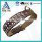 Comfortable padded dog collar adjustable pet collar nylon or leather collar & lead