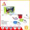 Quality guaranteed colourful kids play kitchen toy cooking set
