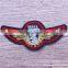 Custom 2016 high quality V captain armband embroidery patch