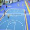 Plastic interlocking badminton court with high quality