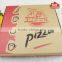 Food grade ecofriendly triangle corrugated pizza box
