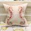 new super soft cotton/linen ocean seahorse embroidery cushion