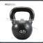 Athletic Gym Equipment Black Painted Cast Iron Kettlebells