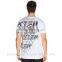 mens handsome summer white T shirt
