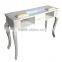 LNE-098 double nail table manicure desk for 2 people salon table