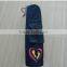 Cotton Embroidery Printed Sport Gym Bag, sling yoga bag