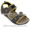 Newest design high quality leather sandal slipper for boy