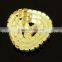 Fashional Golden Shank Rhinestone Button for apparel RNK197J