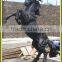 large standing cast brozne horse