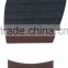 Thick or thin rubber outer half heel for men's shoes repair,made by high quality rubber