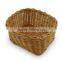 Rattan woven mini desk dust basket