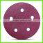 aluminum oxide Abrasive Sanding hook and loop disc