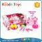 10261798 2016 Hot Sale Girls Pink Educational Food Play Toy
