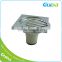 Concrete Concealed Basement/Bathroom Brass/Cast Iron Auto-Close Anti-Odor 4 Inches Stainless Steel Floor Drain Covers Strainer