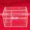 Clear PMMA Tea/Office Organizer Box